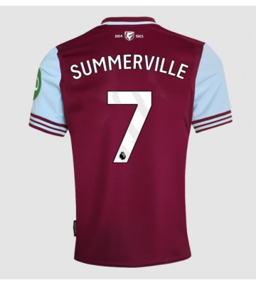 West Ham United Crysencio Summerville #7 Replika Hjemmebanetrøje 2024-25 Kortærmet